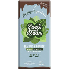 Seed and Bean - Økologisk Chokolade - Sea Salt & Orange